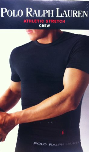 New Polo Ralph Lauren Athletic Stretch Underwear Fitted Crew Neck Shirt