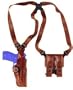 Galco Vertical Shoulder Holster System for Beretta 92F / FS (Tan, Ambi)