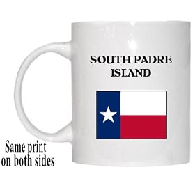 US State Flag - SOUTH PADRE ISLAND, Texas (TX) Mug
