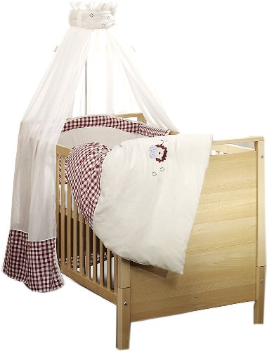 Schardt 04 740 18 03 - Kombi-Kinderbett Country Buche Massiv 70x140 cm, ge&ouml;lt Preisvergleich