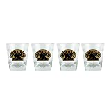 NHL Boston Bruins 4 Piece Collectors Glass Set