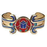 EgyptianScarabBracelet-Pewter-2.5''Diameter