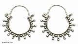 Earrings, 'Indonesia Star' 0.8 W 1 L