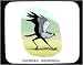 Decorated Mouse Pad with africa, sagittarius, run, bird, animal