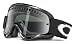 Oakley O-Frame MX Goggles,Jet Black Frame/Dk Grey Lens,one size