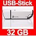 32GB USB STICK classic Speicher Memorystick Memory Speicherstick Flash Drive 2.0 Disk Alu 32 GB Classic von MemoryStar - NEU