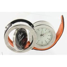 Accessories4men - Alarme de voyage TAC2 - Compact Circular Analog Travel Clock