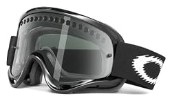 Oakley O-Frame MX Goggles,Jet Black Frame/Dk Grey Lens,one size