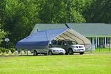 ShelterLogic Double Carport, - 20ft.L x 22ft.W x 10ft.H, Model# 60662