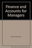Finance and accounts for managers