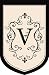 Monogram Garden Flag - V