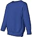 Toddler/Juvenile Crew Neck Sweatshirt (Royal) (2T)