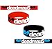 DEADMAU5 Logo Set of Two (2) Rubber Bracelet WRISTBANDS