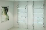 【スガツネ工業】ユニットシェルフ Bタイプ XLA-US02B 1セット