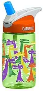 CamelBak Kid's Eddy Water Bottle, Dino Party, .4-Liter