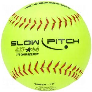 Champro Asa Game Slow Pitch Softballs 1 Dozen