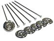 Prest-O-Fit 2-2001 Patio Rug Stake - Pack of 6