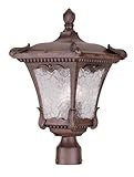 Livex Lighting 7988-58 Millstone 3 Light Outdoor Post Head, Imperial Bronze by Livex Lighting [並行輸入品