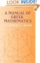 A Manual of Greek Mathematics (Dover Books on Mathematics)