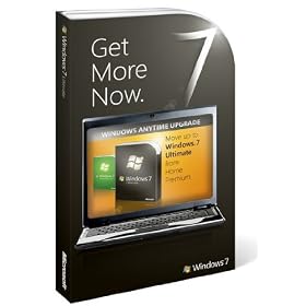Microsoft Windows 7 Anytime Upgrade, Home Premium to Ultimate (Licence only)