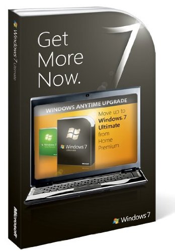 Microsoft Windows 7 Anytime Upgrade, Home Premium to Ultimate (Licence only)