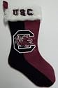South Carolina Gamecocks Garnet-Black Plush Stocking