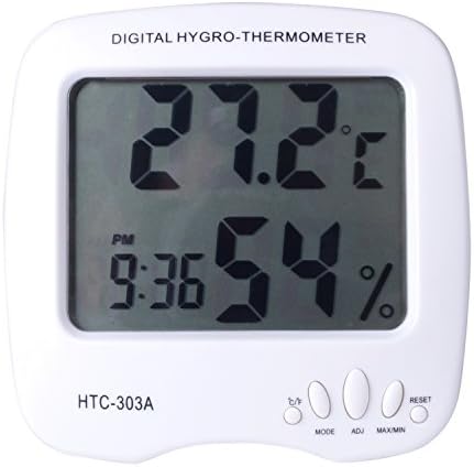 Thsinde Indoor Temperature and humidity Meter with Battery C&amp;F