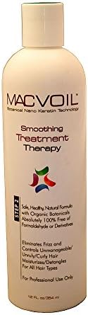 Macvoil Botanical Nano Keratin Technology Smoothing Treatment Therapy Step 2