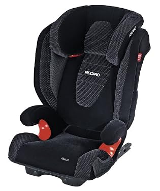 Recaro Monza Seatfix Isofix Highback Booster Car Seat - Black Aquavit