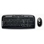 Logitech EX 110 Desktop Tastatur/Maus USB PS2 schwarz refresh