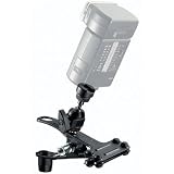 Manfrotto 175F Spring Clamp with Flash Shoe - aka Justin Clamp (Black)