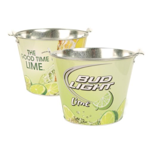 Bud Light Lime 2-Sided Beer Bucket