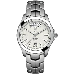 TAG Heuer Men's WJF2011.BA0592 Link Calibre 5 Day-Date Automatic Watch