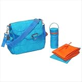 Kalencom Ozz Quilted Messenger Bag, Morrocco Teal