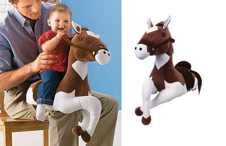 New Po-Knee PoKnee Plush Baby Ride On Pony Activity Toy