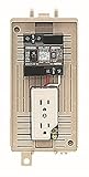 未来工業 屋外電力用仮設ボックス 漏電しゃ断器・分岐ブレーカ・コンセント内蔵 ELB組込品 1L-1CT