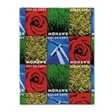 Mohawk 100% Recycled Color Copy/Laser Paper, 96 Brightness, 28 lb, Letter Size, 500 Sheets