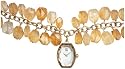 ESQ by Movado Women's Caroline Gold-Tone Gem Bracelet Watch #07101160