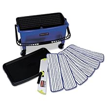 Rubbermaid Commercial Q050 Microfiber Finish System Starter Kit