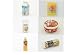 Japanese 6pc Japanese Snack and Beverage Eraser Set