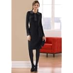 SAVE $27 - Chadwicks Contrast-Stitch Knit Dress $22.99
