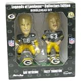 Green Bay Packers Legends of Lambeau Collectors Edition Bobblehead Set - Ray Nitschke & Fuzzy Thurston