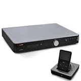 Acoustic Solutions CAMP1-BLACK HiFi Amplifier with iPod Dock in Black