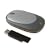 Kensington Ci75m Wireless Notebook Mouse in Grey with Yellow - K72297US