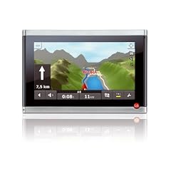 Falk V600 Navigationssystem inkl. TMCpro (10,9 cm (4,3 Zoll) Display, Kartenmaterial Europa 43) schwarz/chrom