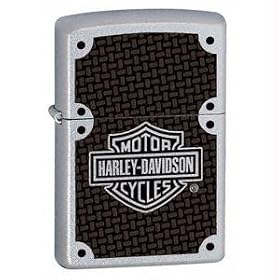 Buy Zippo Harley-Davidson Full Face Bolts Lighter (Silver, 5 1 2 x 3 1 2 cm)