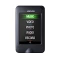 Archos 28 vision MP4 Player, 4 GB, 7,11 cm (2.8 Zoll) Touchscreen, microSDHC Slot, FM-Radio, Mikro