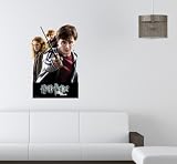 Trio -- Harry Potter and the Deathly Hallows 2' x 3' Set -- WallJammer -- Peel & Stick Giant Wall Mural