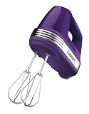 Cuisinart HM-70PSLT Power Advantage 7-Speed Hand Mixer, Purple
