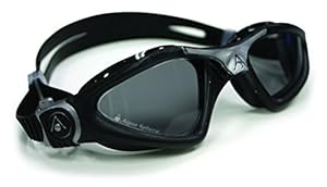 Aqua Sphere Kayenne Goggle Smoke Lens, Black/Silver
